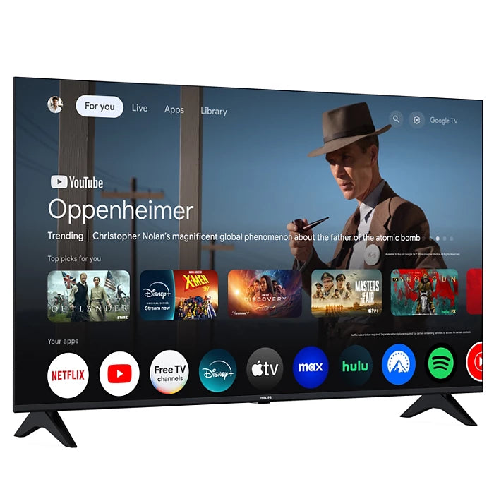 Philips 43" Class 4K Ultra HD (2160P) Smart Google LED TV l 43PUL7652