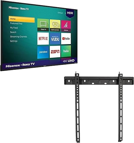 Hisense 43" Class 4K Ultra HD (2160P) HDR Roku Smart LED TV (43R6E1)