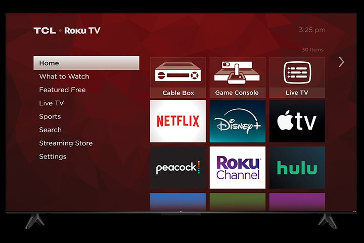 Téléviseur intelligent LED TCL 75" Classe S 4K UHD HDR avec Roku TV l 75S41BR