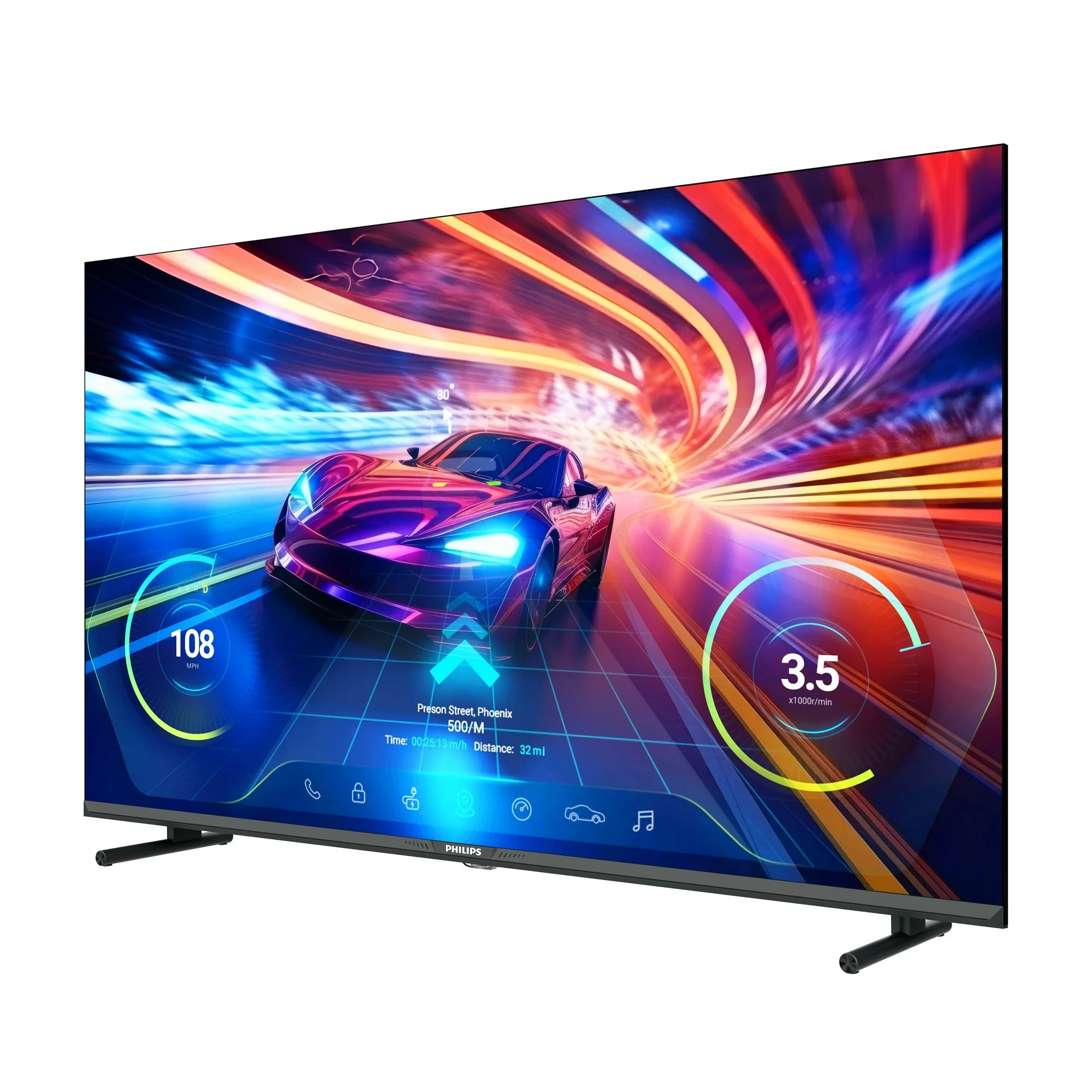 Philips 43” Class 144Hz 4K Ultra HD Gaming + Google Streaming Smart LED TV l 43PUG7674