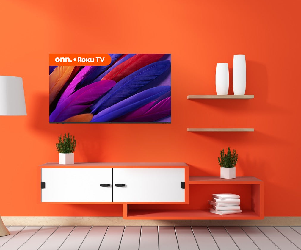 ONN. 75" Class 4K UHD (2160P) LED Frameless Roku Smart TV (100044717)