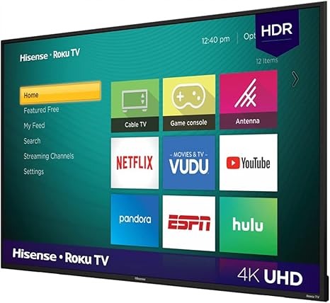 Hisense 43" Class 4K Ultra HD (2160P) HDR Roku Smart LED TV (43R6E1)