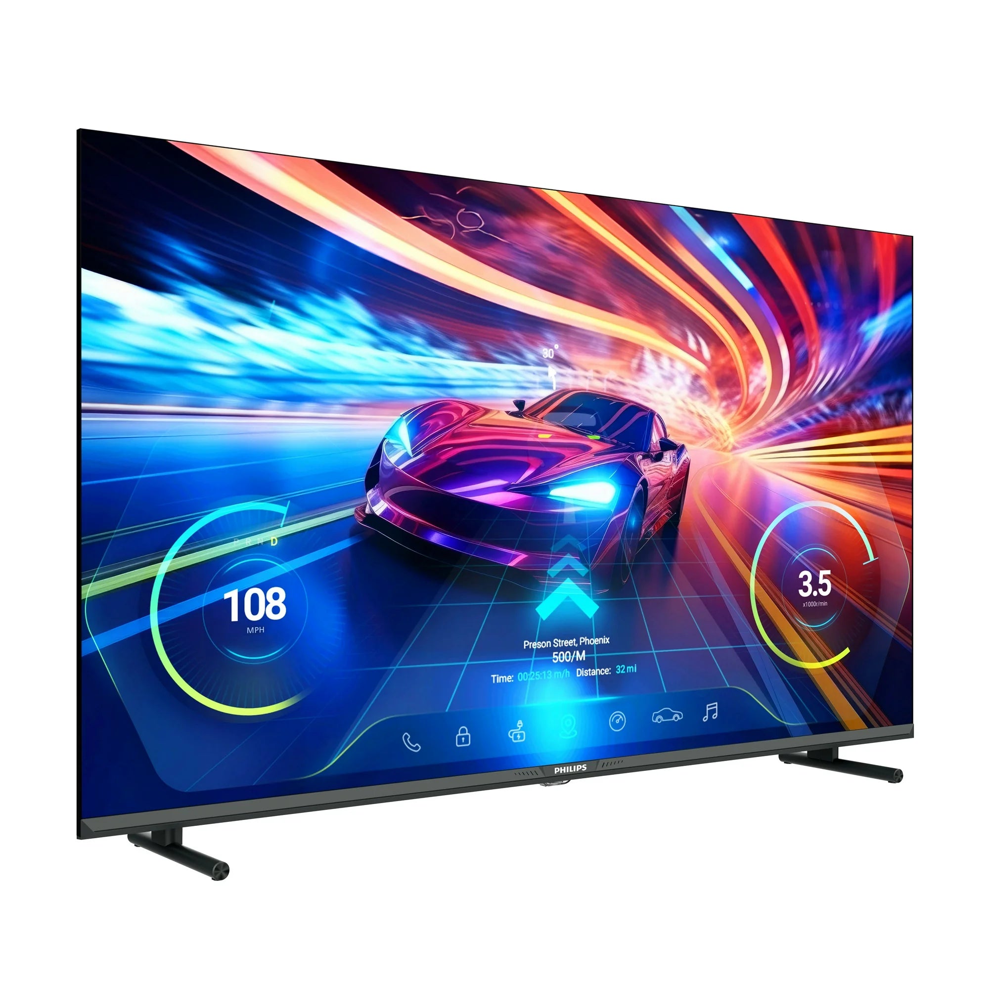 Philips 43” Class 144Hz 4K Ultra HD Gaming + Google Streaming Smart LED TV l 43PUG7674