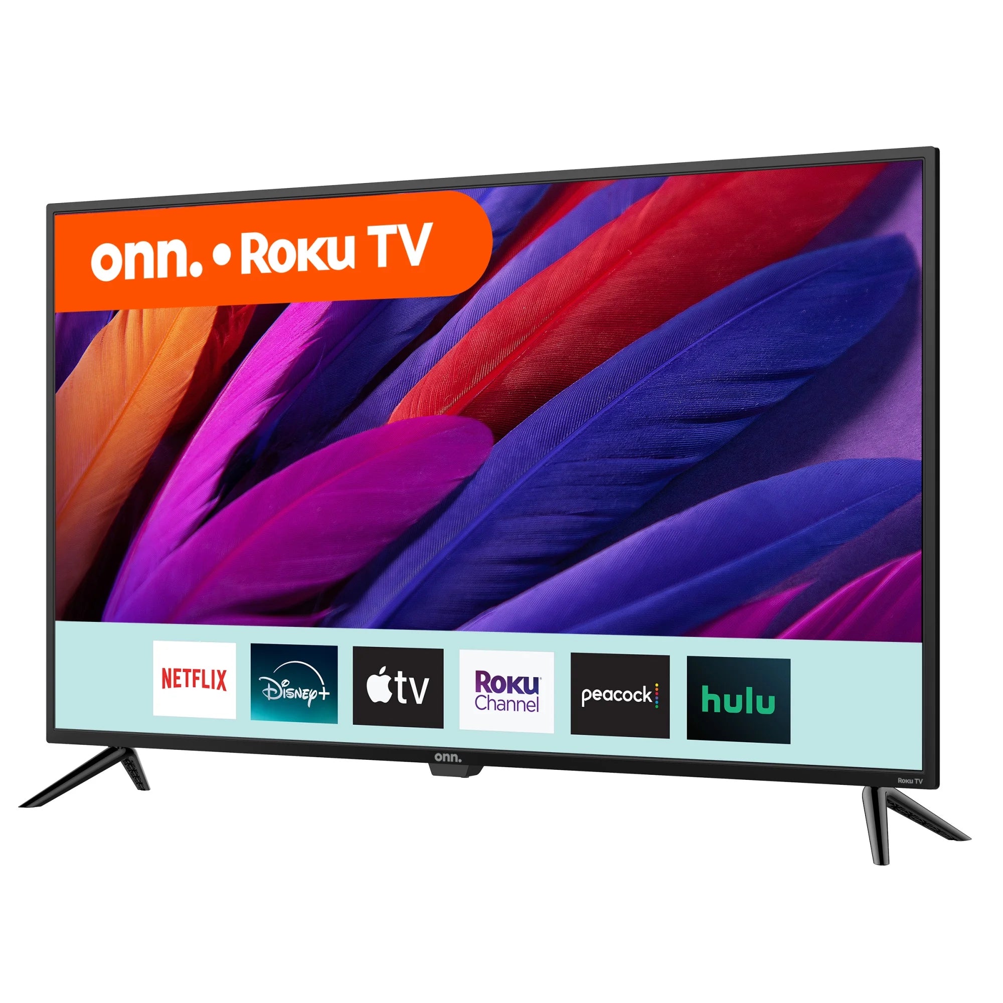 onn. 43" 4K UHD HDR10 Roku Smart TV l 100012584