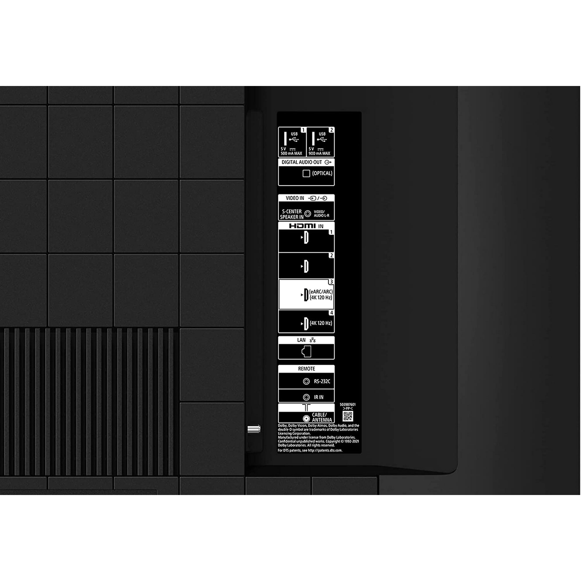 Sony 75” Class BRAVIA 4K HDR Full Array LED with Smart Google TV l XR75X90K