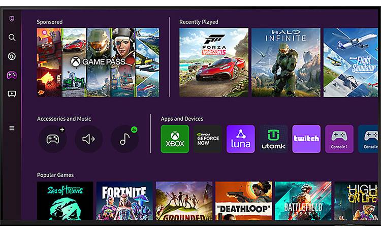 SAMSUNG 55-Inch Class QLED 4K Q70C Series Smart TV l QN55Q70C