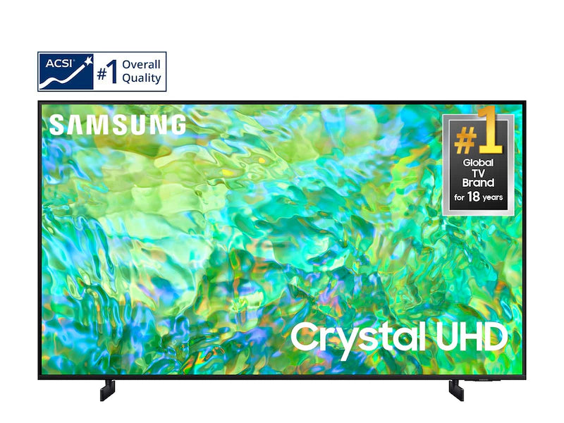 SAMSUNG 75-Inch Class Crystal UHD 4K HDR Smart LED TV l UN75CU8000