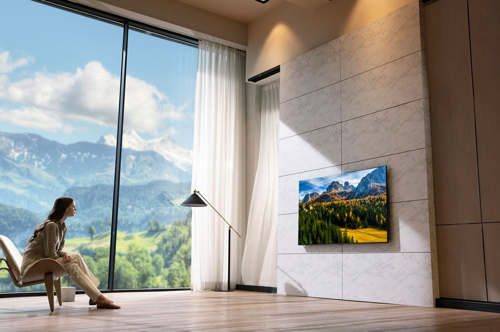 Téléviseur intelligent LG NanoCell 4K UHD 65 pouces avec Alexa intégré, série 90 (l65NANO90)
