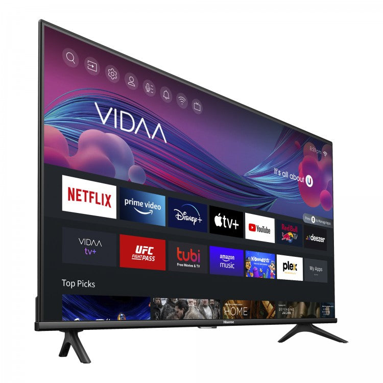Téléviseur LED HD Smart Vidaa Hisense 32" Classe A4 Série 32A4KV