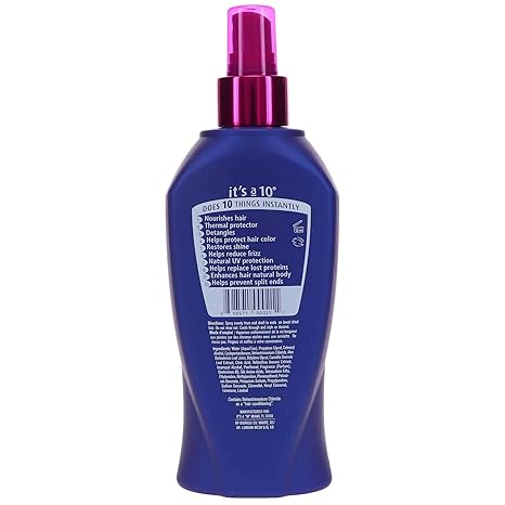 C'est un produit sans rinçage Haircare Miracle de 10 ml. 