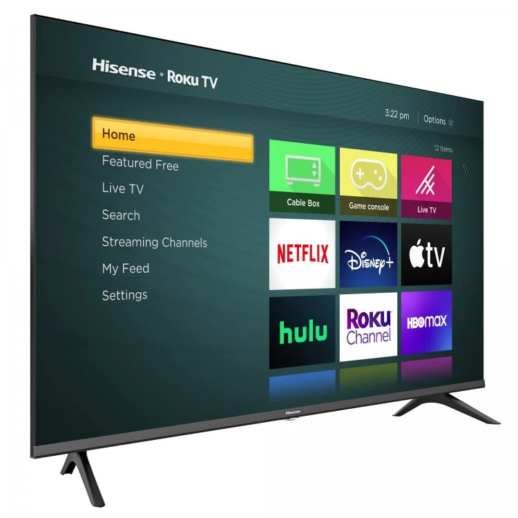 Téléviseur intelligent Hisense 32 pouces 720P HD LED Roku l 32H4030F3