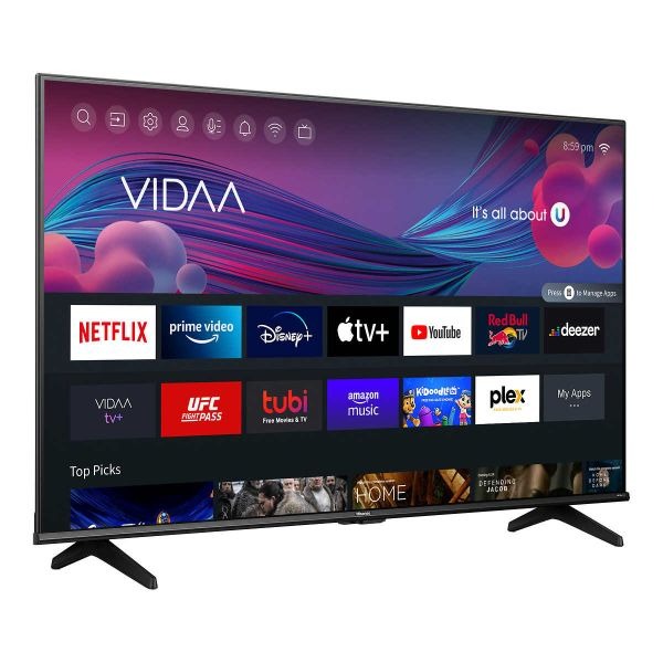 Téléviseur intelligent Hisense 75" 4K UHD LED VIDAA | 75A6KV