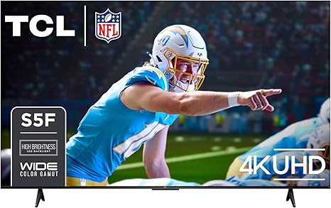 TCL 75-Inch Class S5 UHD 4K LED Smart TV with Fire TV