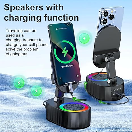 Enceinte Bluetooth sans fil à induction audio 5 en 1 
