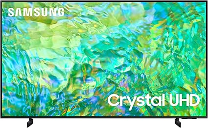 SAMSUNG 55-Inch Class Crystal UHD 4K HDR Smart LED TV l UN55CU8000