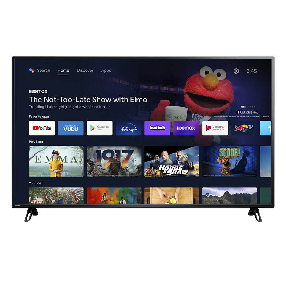 Philips 65" Class 4K Ultra HD (2160p) Android Smart LED TV l 65PFL5766/F7