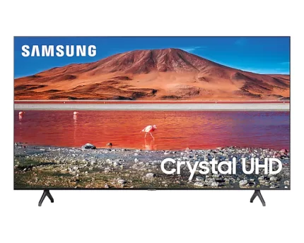 SAMSUNG 65" Class 4K Crystal UHD LED Smart TV l UN65TU7000