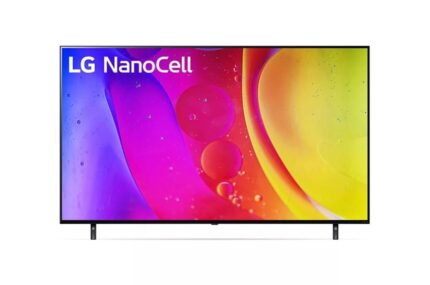 LG 65-Inch Class NANO80 series LED 4K UHD Smart webOS 22 w/ ThinQ AI TV l 65NANO80