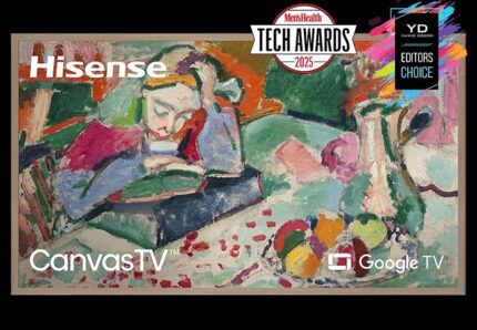 Hisense 55-Inch Class QLED 4K S7N CanvasTV HDR Google Smart TV l 55S7N