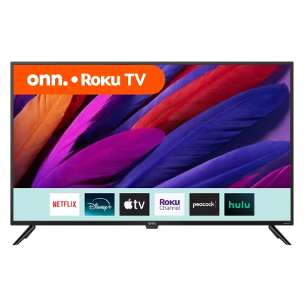 onn. 43" 4K UHD HDR10 Roku Smart TV l 100012584